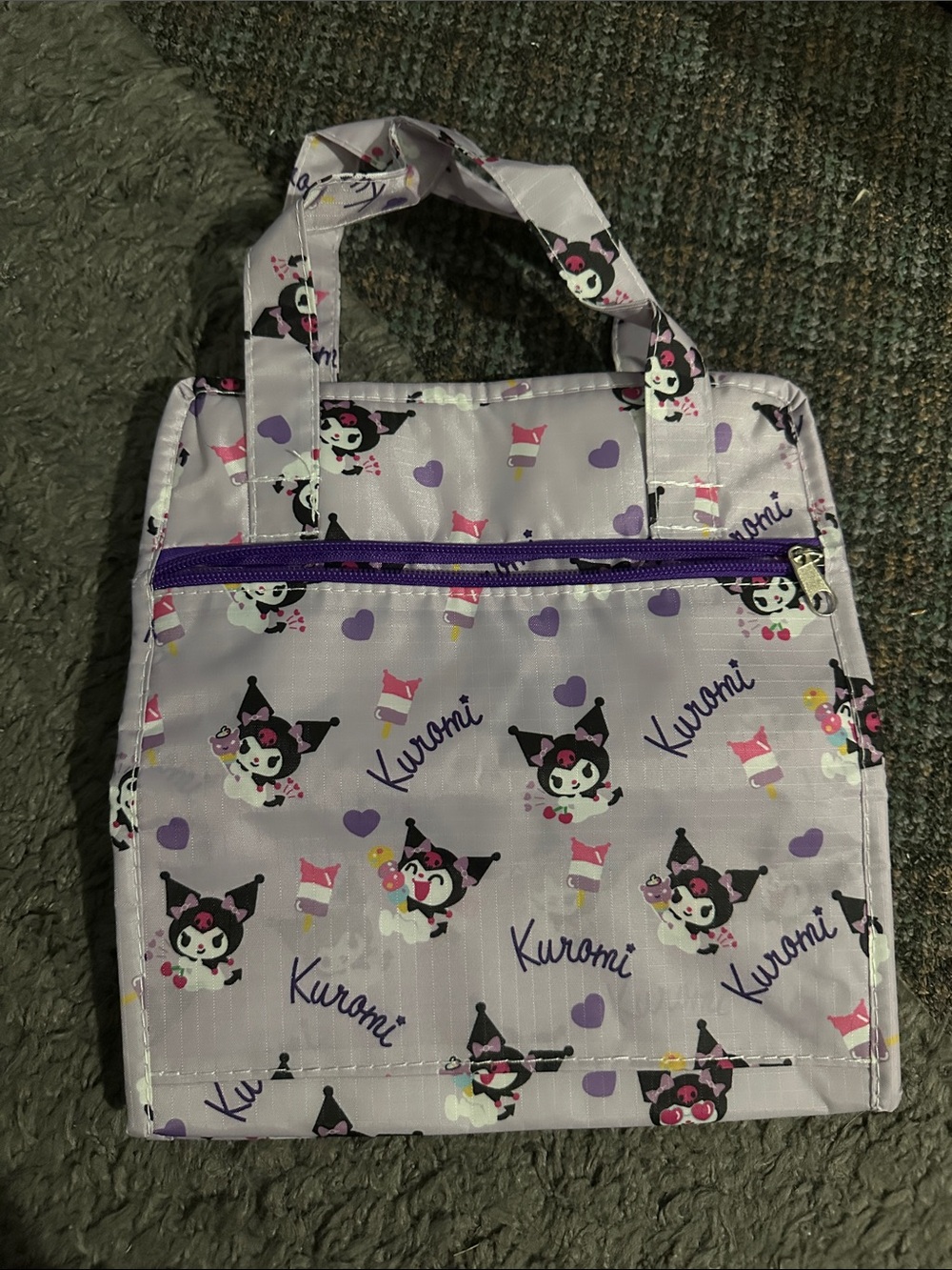 Never used - Kuromi lunch bag